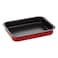 Tefal Tempo Flame Rectangular Oven Dish Red 37x27cm