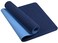 Generic Double Color Tpe Yoga Mat 6Mm Blue