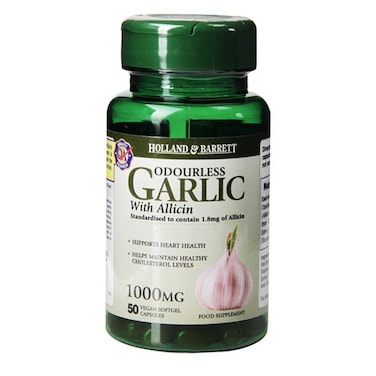 Holland&amp;B O/Less Garlic1000Mg 50Cap