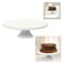 Home Deco Factory Golden Border Porcelain Cake Stand 30x30x10cm