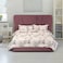 In House Geneva Velvet Bed Frame - King - 200x200 cm - Dark Pink