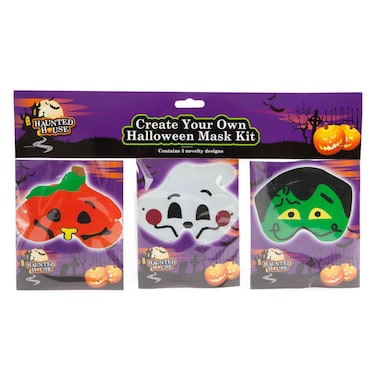 Pack Diy Funny Face Mask Set 3Pc