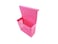 white and pink color -ORGANIZER over door (pack of 1 Pieces)