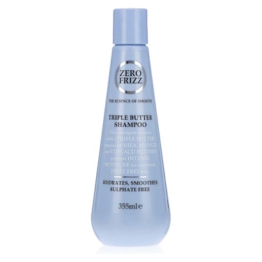 Zero Frizz Triple Butter Shampoo for Frizzy Hair - 355ml
