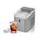 Enveix Automatic Ice Maker, 9 Cubes Ready in 6 Mins, 12Kg In 24 Hours, Self- Cleaning, Two Size Ice Cube, LED Control Panel, Scoop Included