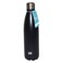 Cool Gear Water Bottle Stainless Steel Black 0.7 Liter