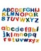 Magnetic  Alphabet ABC Colorful Refrigerator Fridge Magnets for Vocabulary Educational Toy Set Preschool Learning