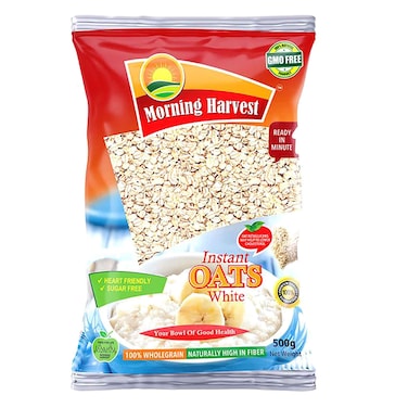 Morning Harvest Instant White Oats 500g