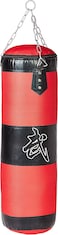 Sky Land Boxing Bag Em 1838, Multi Color Super Tough Premium Synthetic Leather, Red