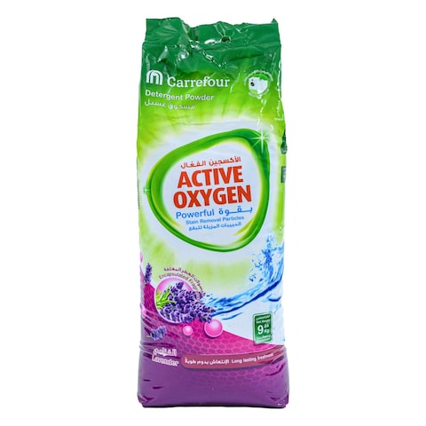 Carrefour Laundry Detergent Powder Lavender Mega Size 9kg