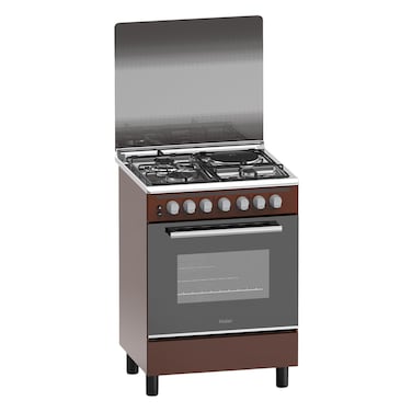 Haier Hcr2031Eed1 3 Gas  1 Electric Cooker With Electric Oven Silver