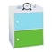 Kidz Cabinet With 2 Drawers Multicolour 62x41x29cm