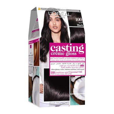L&#39;oreal Paris Casting Creme Gloss Hair Colour 100 Black Licorice