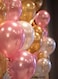 Party Propz Latex Metallic Balloons Pack Of 51 - Pink &amp; Golden