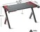 Karnak Master Gaming Desk With Remote Control RGB Lights Pc Computer Gaming Table Y Modern Shaped Gamer Home Office Computer Desk Table With Handle Rack Cup Holder Headphone Hook Size 140x65x75cm