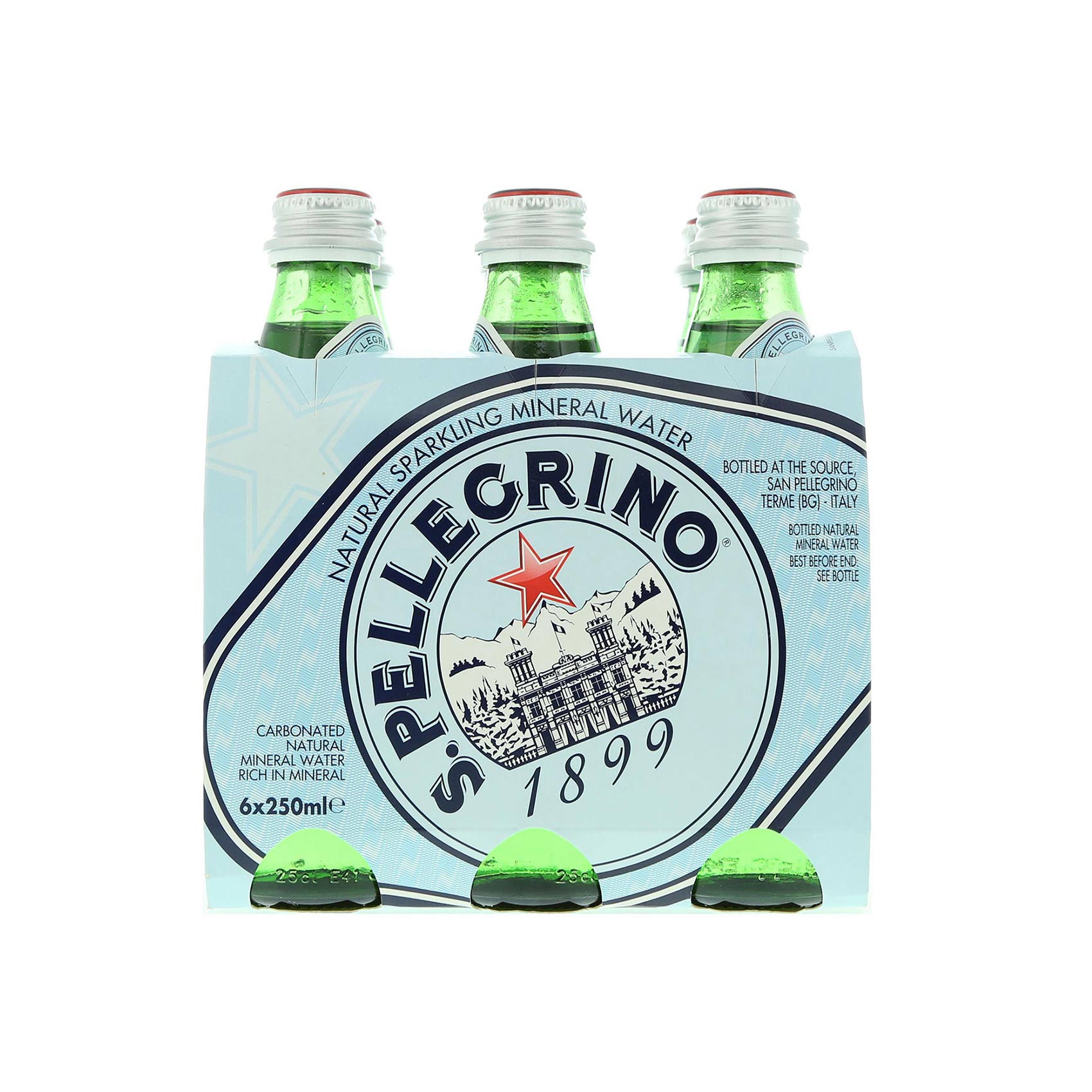 San Pellegrino Water Sparkling 250 Ml 6 Pieces product thumbnail 4