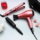 Geepas 4 In 1 Hair Dressing Set: Portable Hair Dryer, Straightener, Curler With Eva Bag, 2000W, Ideal For Styling All Hairs