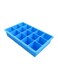 Generic 15 Grid Silicone Ice Cube Tray Blue 11.5X3.5X18.5cm