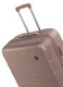 Senator Hardside Medium Check-in Size 72 Centimeter (28 Inch) 4 Wheel Spinner Luggage Trolley in Golden Rose Color A207-28_ROS