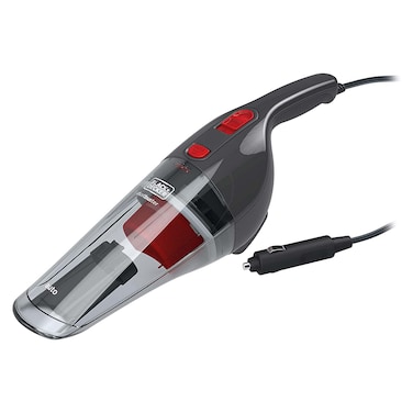  بلاك +ديكر NV1210AV مكنسة غبار كهربائية للسيارة - 12 فولت - احمر وأسود