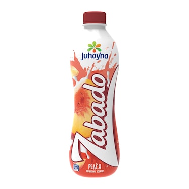 Juhayna Zabado Peach  Yoghurt Drink - 440 ml