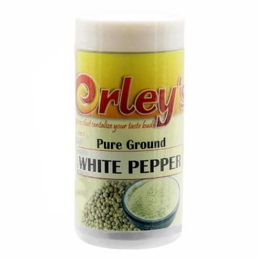 Orley&#39;s Pure Ground White Pepper 100g