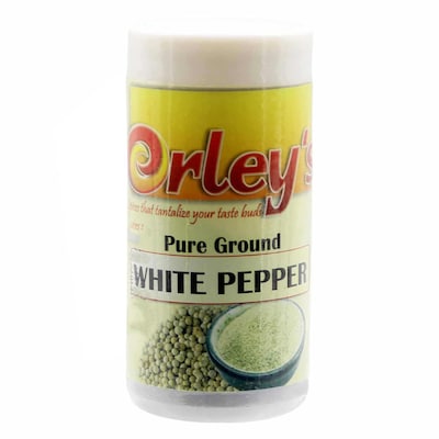 Orley's Pure Ground White Pepper 100g