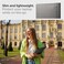 Spigen Laptop Sleeve Valentinus 15 15.6 16 inch, compatible with MacBook Pro, Built in Magnetic Flap, Leather Laptop Case, Laptop Pouch Bag - City Gray