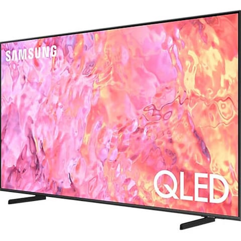 Samsung Q60C, 85 Inch, QLED, Smart TV, QA85Q60CAUXZN, Titan Gray (2023, Quantum Dot, HDR10+, AirSlim, Smart Hub)