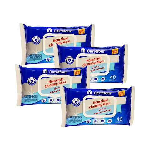 Carrefour Household  160 Wipes