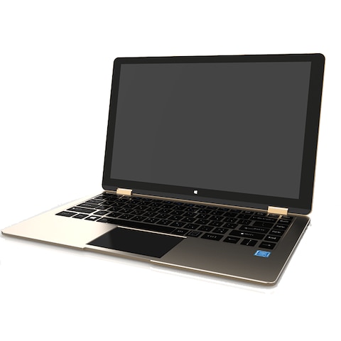 Cherry ZE52B Laptop, Intel Celeron N3350, 14.1 Inch, 500 GB, 4 GB RAM - Black