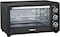 Nobel 35 Litres Electric Oven With 3 Knob Control &amp; 60 Minutes Timer With Bell, Rotisserie &amp; Inner Lamp, Heat Resistant Tempered Glass 1500W NEO36 Black