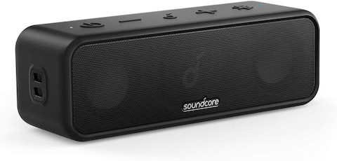 Soundcore 3 Anker Bluetooth Speaker With Stereo Sound, Pure Titanium Diaphragm Drivers, Partycast Technology, Bassup, 24H Playtime, Ipx7 Waterproof, App, Custom Eq, Home, Outdoor, Beach