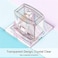Generic Acrylic Cottonswab Storage Dispenser Luxspire Clear Cotton Ball Swab Holder Cotton Bud Storage Box