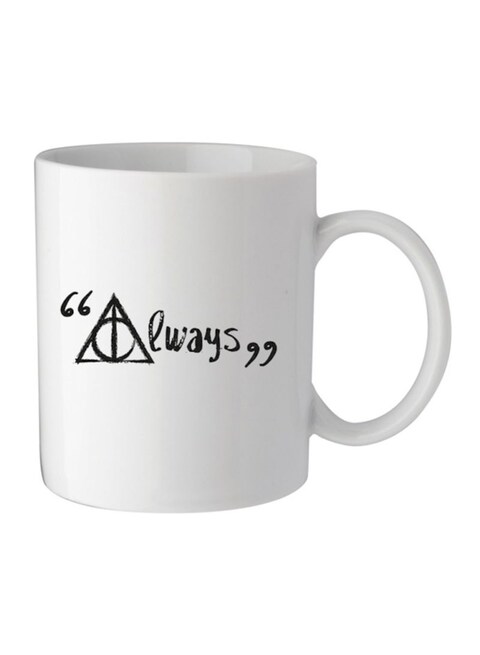 Giftex Ceramic Coffee Mug With Harry Potter Always Design White 10cm