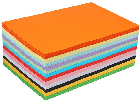 Lavish 100 &amp; 250 Sheets Color Paper Double Sided For Printing And Diy Art &amp; Craft Assorted Color