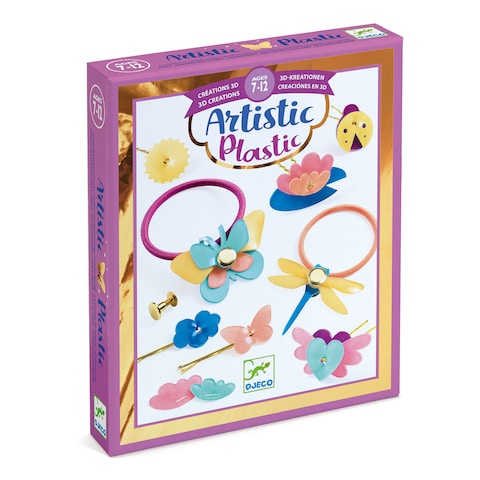 Djeco Artistic Plastic - Hairstyling Accessories