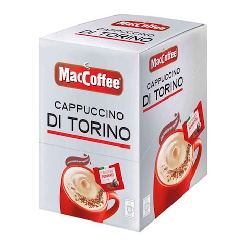 Maccoffee Di Torino Cappuccino Instant Coffee Mix 25.5g x Pack of 10