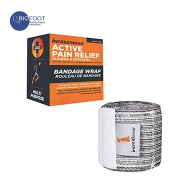 INCREDIWEAR Bandage wrap - Grey, Size 2&quot;