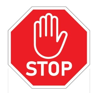 Buy Stop Sticker 30Cm Online | Carrefour UAE