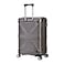 Eminent Hard Case Travel Bag Medium Luggage Trolley Polycarbonate Lightweight Suitcase 4 Quiet Double Spinner Wheels With Tsa Lock KJ97 Gold Grey