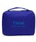Hanging Travel Toiletry Bag Cosmetic Make up Organizer for Women and Girls Waterproof. (Blue)
