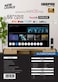 Geepas 55" Ultra HD LED TV- GLED5507SWUHD/ Gaming Supported, User Friendly with Voice Assistant/ with Remote Control, HDMI and USB Ports/ Bluetooth, App Store, Apple AirPlay/ Slim Design
