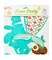 Party Time Mermaid Happy Birthday Banner, Favor Mermaid Theme Party Decoration Supplies For Kids, Magical Sparkle Glitter banner for Under the Sea Party Decor