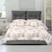 In House Le&oacute;n Velvet Bed Frame - Queen - 200x140 cm - Gray