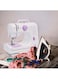 DLC Electrical Sewing Machine White/Purple 50Centimeter