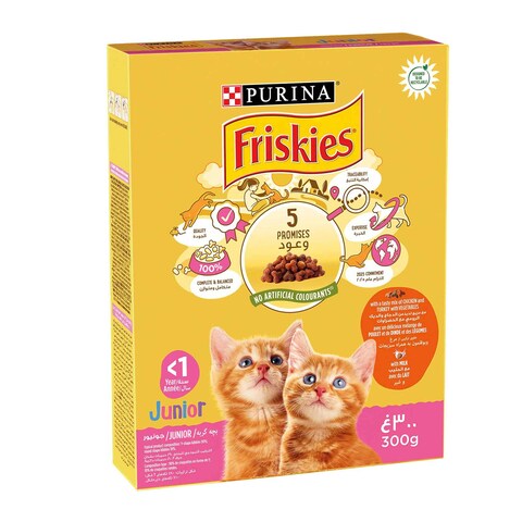 FRISKIES JUNIOR CAT FOOD 300G