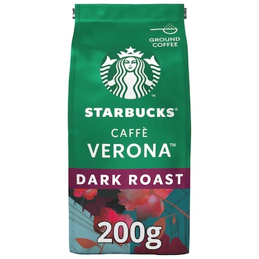 Starbucks Caffe Verona Dark Roast Coffee, 200g