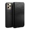 Apple Iphone 13 Pro Max Leather Case, Premium PU Leather Cases Folio Flip Cover Black