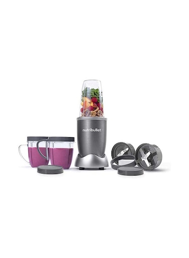 Nutribullet 9-Piece High-Speed Blender/Mixer System 600W, Nbr-1212M, Grey
